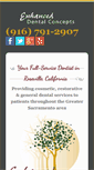 Mobile Screenshot of enhanceddentalconcepts.com